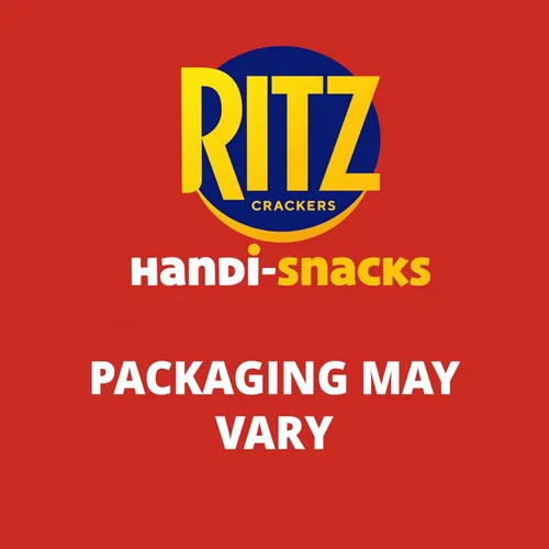 Miniatura 3 de Handi-Snacks RITZ Crackers 'N Cheesy Dip Paquetes de Aperitivos, Aperitivos Escolares, 20 Paquetes de Aperitivos
