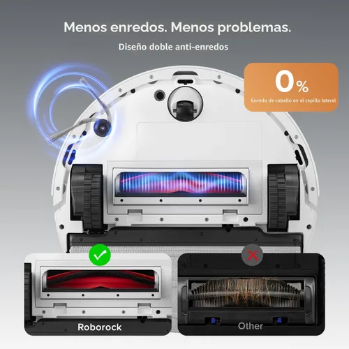 Miniatura 6 de roborock Robot aspirador y trapeador Q10 S5+, succión de 10,000 Pa, mejorado desde Q8 max+, 70 días de autovaciado, evita obstáculos, trapeador