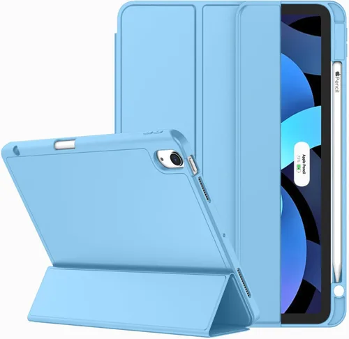 Miniatura 14 de ZryXal Funda para iPad Air de 11 pulgadas M3 (2025) / M2 (2024), iPad Air de 5ª (2022) / 4ª generación (2020) de 10.9 pulgadas, funda inteligente