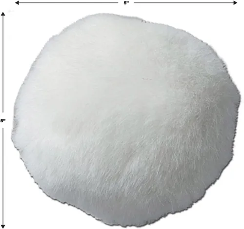 Miniatura 3 de Beistle – Cola de conejo, Blanco
