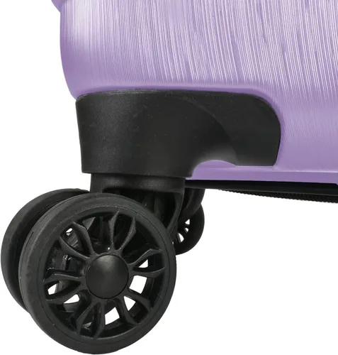 Miniatura 8 de U.S. Traveler Boren - Maleta de viaje de policarbonato resistente con 8 ruedas giratorias, asa de aluminio