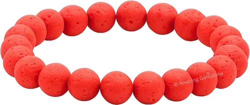 Miniatura 586 de Amazing Gemstone Pulsera de cristal para mujeres y hombres, pulsera de cristal curativo de protección, pulsera elástica con cuentas de piedras
