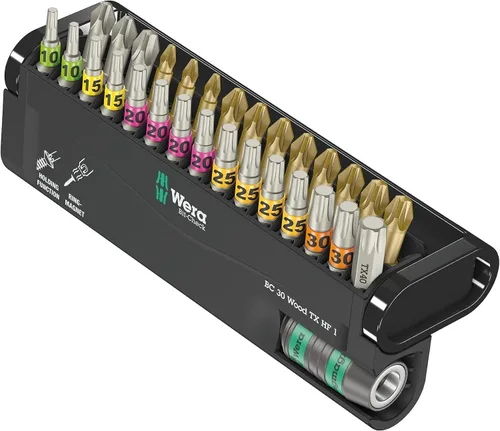 Miniatura 17 de Wera - 05057778001 - Juego de brocas, Bit-Box 20 TX HF, TX 0.984 x 0.984 in, 20 piezas Multi