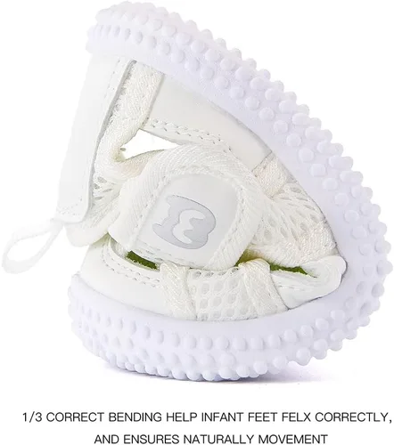 Miniatura 150 de BMCiTYBM Zapatos de bebé para niños pequeños, zapatillas de malla transpirable antideslizantes