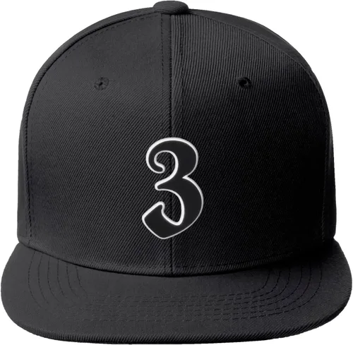 Miniatura 1013 de Daxton Gorra clásica con visera de billete plano con letras del alfabeto inglés antiguo de la A a la Z