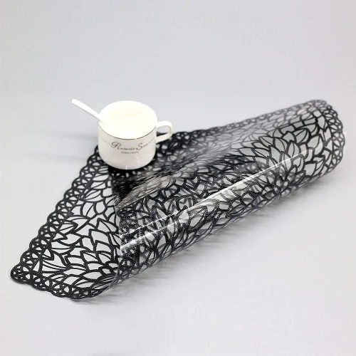 Miniatura 2 de juego de 6 manteles individuales impermeables para mesa de comedor, lavables con un paño