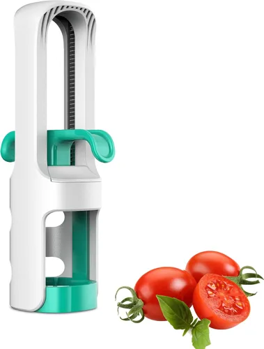 Cortador de uva, divisor diario de frutas y verduras, cortadores de frutas con cuchillas de acero inoxidable, cortador de uva para suplemento de