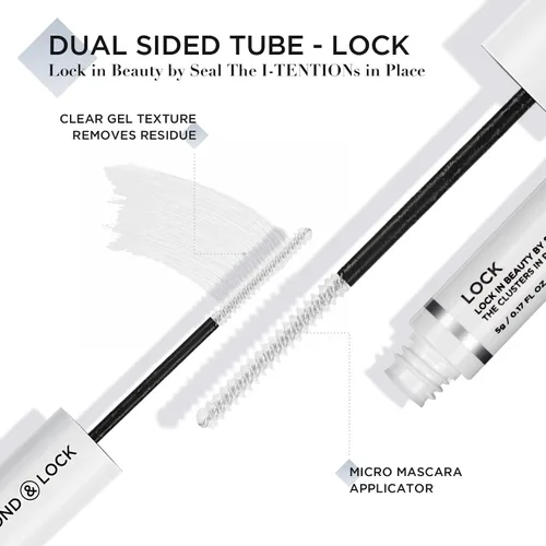 Miniatura 5 de LASHVIEW Pegamento para pestañas Bond and Seal, pegamento para pestañas en racimo fuerte, suave y cómodo, adhesivo para pestañas para uso todo