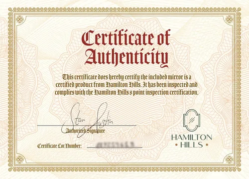 Miniatura 7 de Hamilton Hills Espejo festoneado dorado con marco de metal de 24 x 36 pulgadas, espejos decorativos rectangulares grandes para decoración de pared