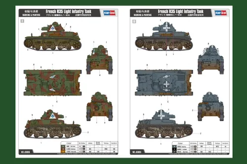 Miniatura 4 de Hobby Boss Tanque de infantería ligera francesa R35