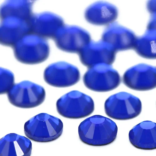 Miniatura 2 de Briskbloom - 288 unidades de diamantes de imitación termoadhesivos SS30 de 0.236 in con parte trasera plana, cristales de parte trasera plana