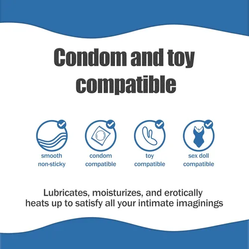 Miniatura 6 de Lubricantes personales a base de agua, lubricante sexual respetuoso con los juguetes, lubricante de sensación natural para mujeres, hombres
