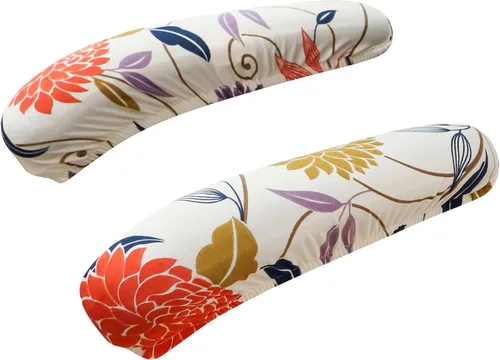 Miniatura 13 de Forcheer - Fundas elásticas para reposabrazos de silla de oficina, resistentes al agua, de Spandex y Jacquard, para sillas de oficina y computadora