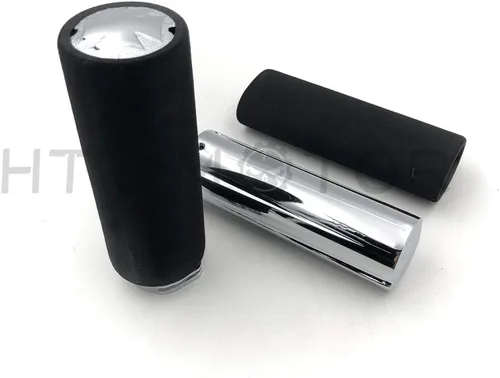 Miniatura 5 de ET006 - Cubierta de agarre de manillar de espuma antivibración para motocicleta compatible con Harley BMW