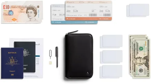 Miniatura 7 de Bellroy Folio de Viajes Segunda Edición, Negro, Talla única, Compacto