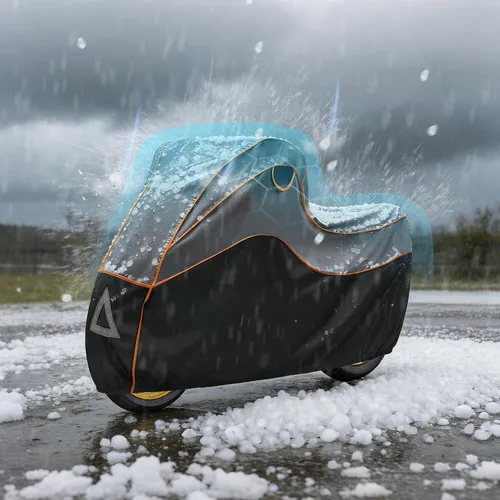 Miniatura 8 de Cubierta ATV para protección contra granizo, 96 pulgadas, resistente 4 ruedas, protección para todo tipo de clima, compatible con Polaris, Honda