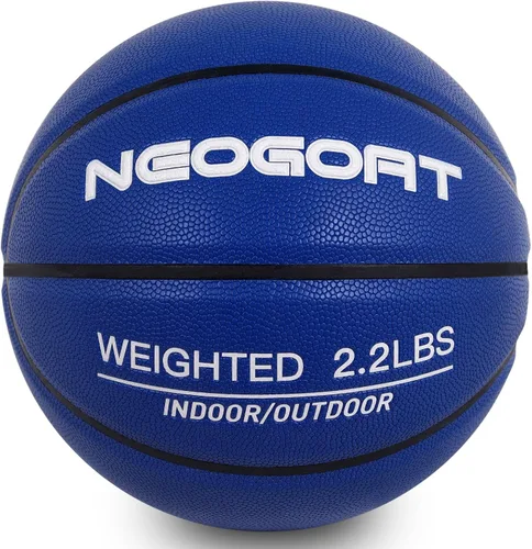 Miniatura 9 de 3LBS/2.2LBS 29.5"/28.5" Weighted Heavy Basketball Training Equipment for in& Outdoor Improving Handling Dribbling, Passing&Rebounding Skills