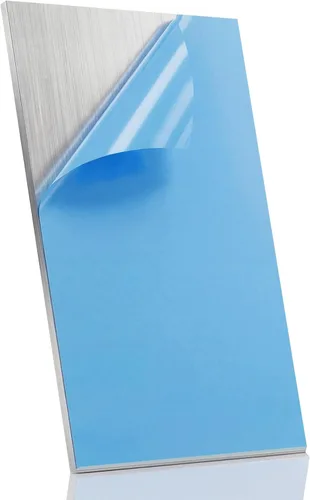 Miniatura 7 de Amyhill 20 placas de soldadura de aluminio de 2 x 4 x 1/8 (0.13 pulgadas) delgadas de soldadura Tig Mig Bloques de disipador de calor de aluminio