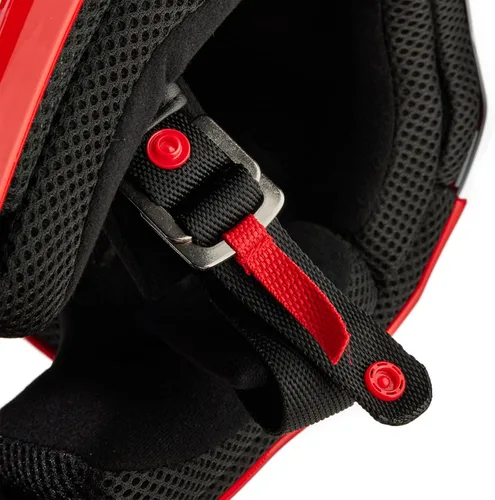 Miniatura 6 de Fox Racing Casco unisex para motocross V1, rojo fluorescente, XS