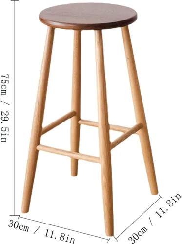 Miniatura 2 de Taburetes altos de bar, taburete de bar moderno, decoración del hogar, bar, recepción, silla, taburete para el hogar, restaurante, cocina