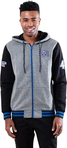 Miniatura 26 de Ultra Game Chaqueta con capucha oficial de la NBA Super Soft MVP con cremallera completa para hombre