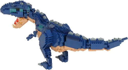 Miniatura 4 de nanoblock - Dinosaurs - Dinosaurio Deluxe Edition Giganotosaurus, kit de construcción de la serie Advanced Hobby