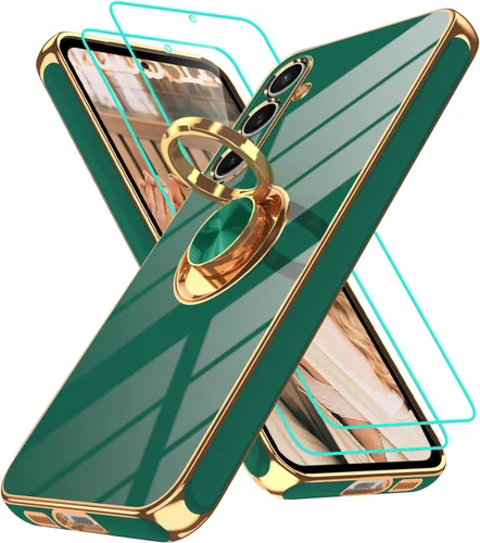 Miniatura 55 de Gritup Funda para Samsung Galaxy A14 5G: Funda Samsung A14 con 2 Protectores de Pantalla, Soporte de Anillo con Rotación 360°, Soporte Magnético
