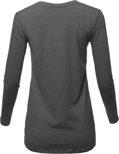 Miniatura 3 de Camisetas básicas de algodón suave y sólido para mujer