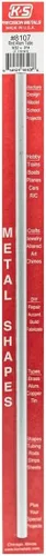 Miniatura 2 de K&S 8107 - Tubo redondo de aluminio de metales de precisión - 9/32 pulgadas de diámetro exterior x 0.014 pulgadas de pared x 12 pulgadas de largo