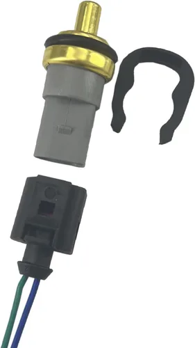 Miniatura 6 de Sensor de temperatura del refrigerante, sensor de temperatura ECT con conector arnés de coleta 158-0784,1580784 compatible con A3 A4 A5 A6 A8