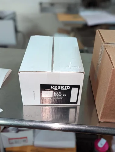 Miniatura 2 de Reskid Sobres para folletos de 6 x 9 pulgadas, sello engomado, para correo o almacenamiento, tejido blanco de 24 libras, 500 por caja