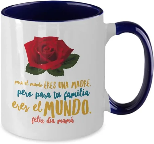 Miniatura 2 de Taza de café para regalo de mama en el dia de la madrem, obsequio para mami en su dia o para madrasta en su cumpleaños marino
