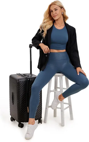 Miniatura 3 de CRZ YOGA Butterluxe - Leggings de piel sintética mate para mujer, 26.5 pulgadas, sin costuras frontales, cintura alta, elásticos, pantalones de piel