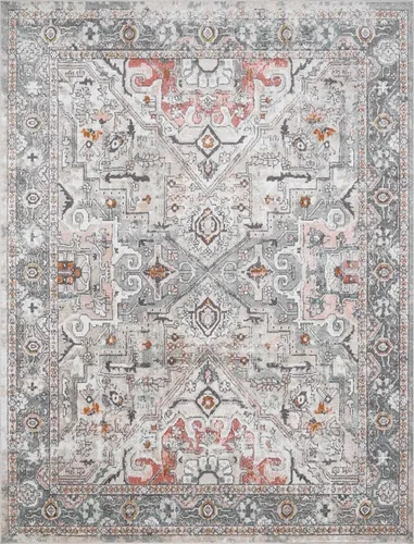 Miniatura 8 de Hauteloom Bolinas - Alfombra tradicional oriental para sala de estar, estilo bohemio vintage, estilo boho, alfombra contemporánea abstracta