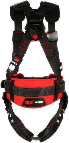 Miniatura 3 de 3M Protecta Construction Style Arnés 1161302, negro, XL, 1 Ea/estuche