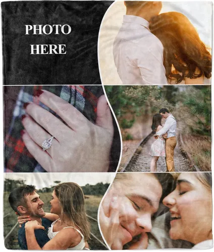 Miniatura 21 de Manta personalizada para esposa de esposo a esposa para pareja, regalos de aniversario para mujeres, regalo para aniversario de boda