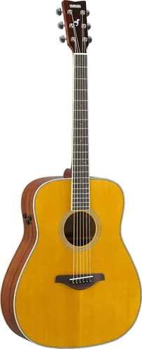 Yamaha FG-TA Guitarra transacústica con coro y reverberación, tinte vintage