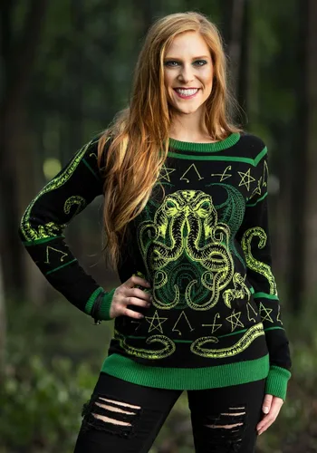Miniatura 4 de Fun Costumes Rage of Cthulhu - Suéter de Halloween para adultos