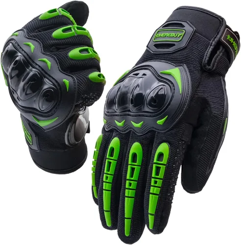 Miniatura 7 de Guantes de Motocicleta con Pantalla Táctil de Dedo Completo Guantes de Equitación con Protección de Nudillos para Hombres y Mujeres para Conducción