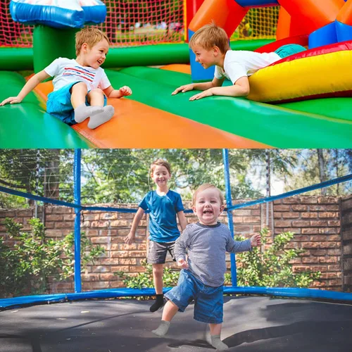 Miniatura 2 de GRPSKCOS - Calcetines antideslizantes para niños pequeños de 12 pares, calcetines antideslizantes para tobillos para niñas y niños, calcetines
