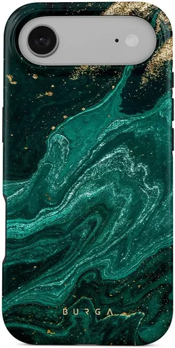 Miniatura 13 de BURGA-Funda p/teléfono compatible c/iPhone 14 Plus, carcasa rígida híbrida de 2 capas + Funda protectora de silicona, almendras latte a lunares