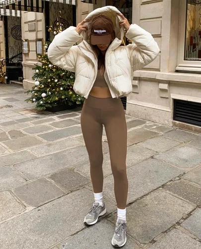 Miniatura 3 de Leggings suaves para mujer, cintura alta, control de abdomen, no se transparentan, pantalones de yoga para entrenamiento