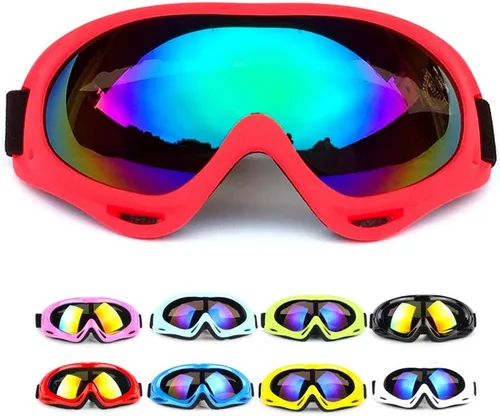 Miniatura 12 de Lentes antirreflejos, gafas de esquí, deportes de invierno, snowboard, con protección UV 400 blanco (White Transparent)