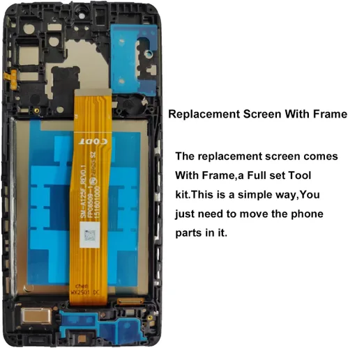 Miniatura 3 de para Samsung Galaxy A32 5G Pantalla de repuesto con marco para Samsung A32 A326u A326b A326a A326w S326dl Pantalla LCD Digitalizador Pantalla táctil