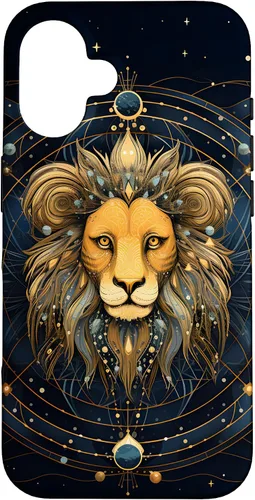 Miniatura 31 de Funda para iPhone 12 mini Leo signo del zodiaco León Horóscopo Constelación