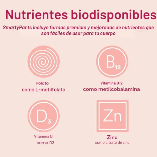 Miniatura 8 de SmartyPants Multivitaminas gommicas de fórmula de mujeres, 180 cuentas (30 días de suministro) (WC180)