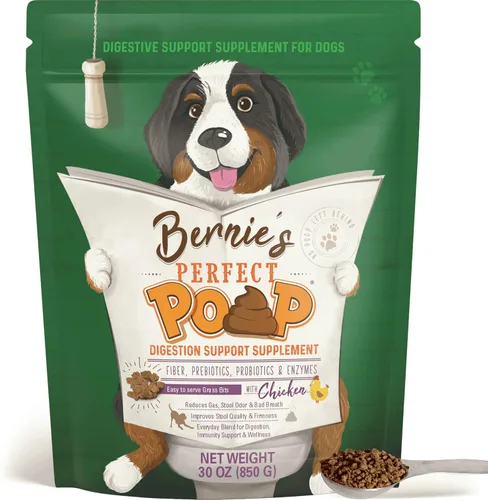 Miniatura 17 de Suplemento Perfecto para Popó, Digestión y Salud General para Perros: Fibra, Prebióticos, Probióticos y Enzimas Alivian las Condiciones Digestivas