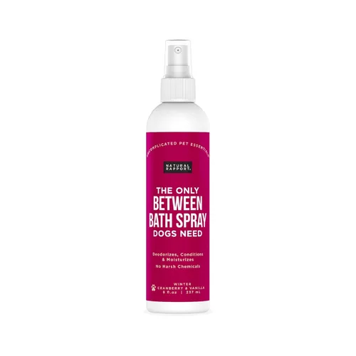 Miniatura 7 de Natural Rapport Spray desodorante para perros, el único aerosol de baño que los perros necesitan, el spray natural de colonia para gatos y perros