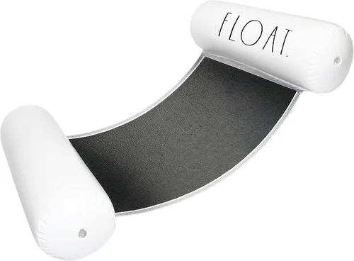 Rae Dunn x CocoNut Float - Flotador de hamaca para adultos, tamaño adulto, inflable, flotador de silla de montar y silla de descanso, versátil para