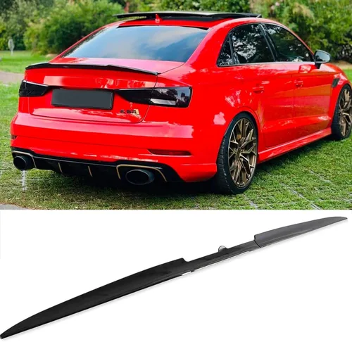 JMTBNO - Alerón universal de 53 pulgadas para automóvil, alerón trasero negro brillante ABS compatible con Dodge Charger 2011-2022 RT SXT SRT Honda